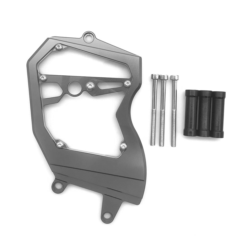 Pièces de moto modifiées Couverture de roue de chaîne Petite plaque de dent Couverture de petite chaîne