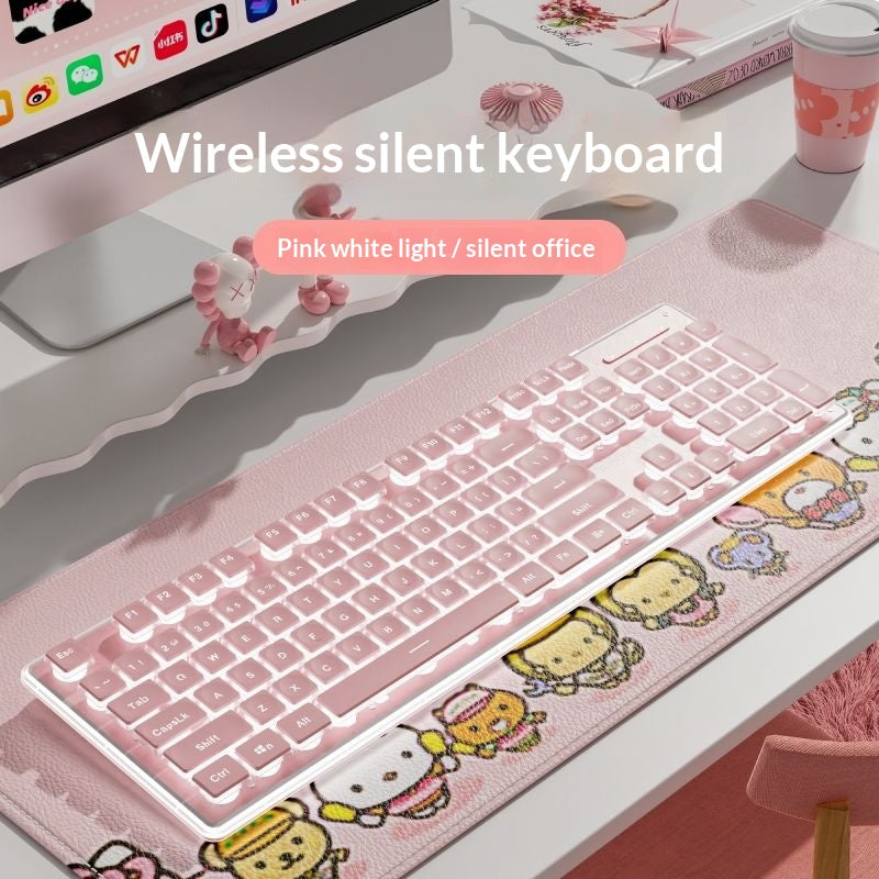 Clavier et jeu de souris Mute mécanique