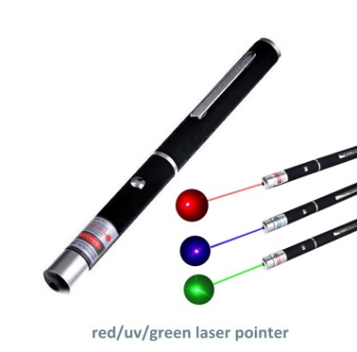 Stylo pointeur lumière verte lampe de poche