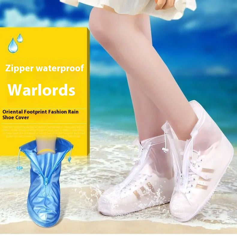 Couverture de bottes de pluie en silicone épaississante et résistante à l'usure