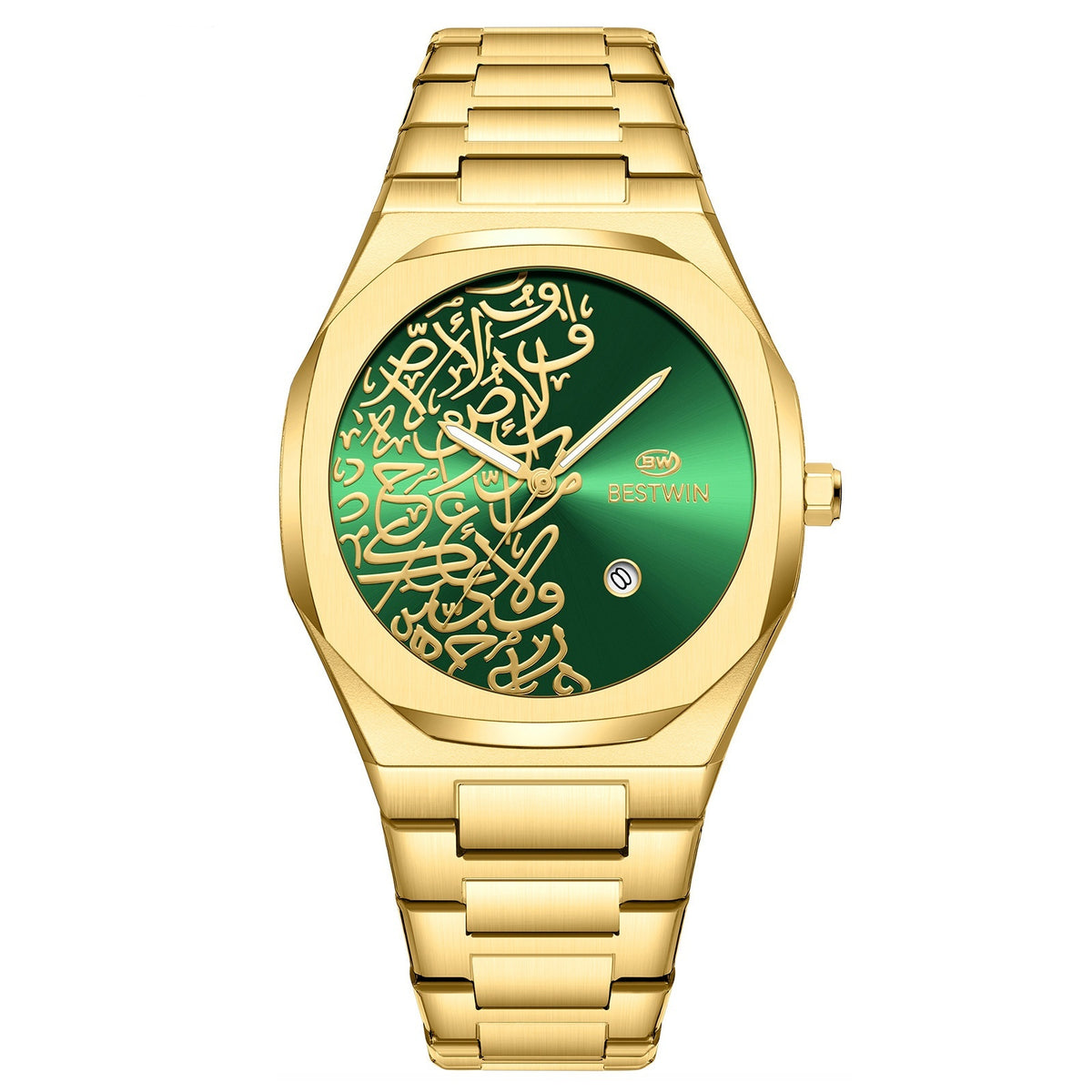 Montre homme Quartz avec un motif en marbre