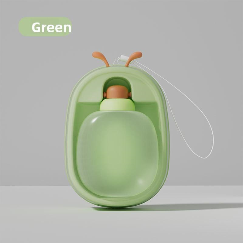 Bouteille d'eau portable pour animaux de compagnie avec des bois mignons