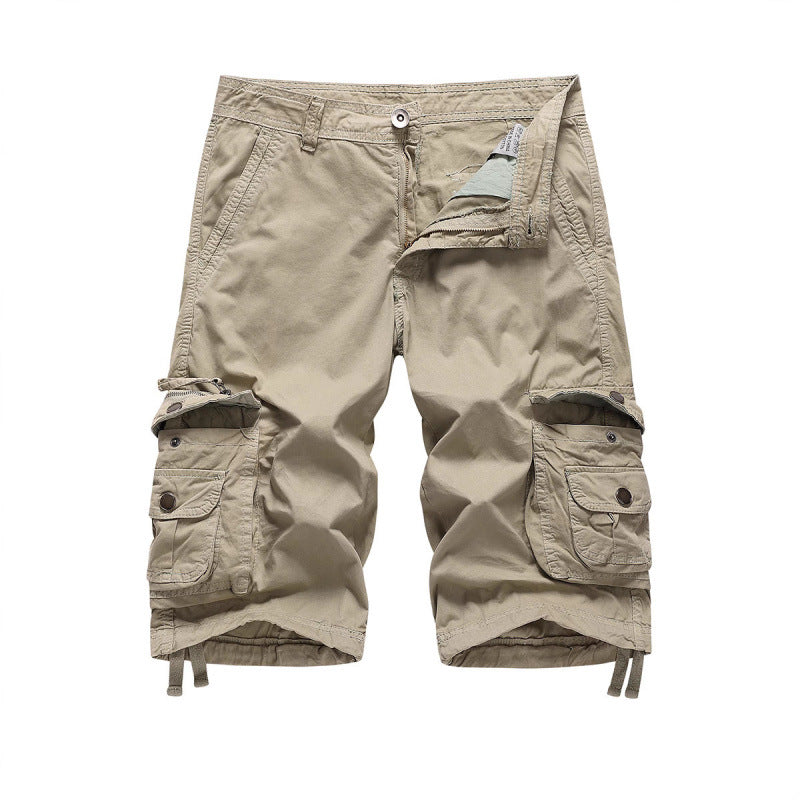 Amazon Commerce extérieur Vêtements de travail pour hommes Bas de fret occasionnel perdu Grande taille Knee Multi-Pocket