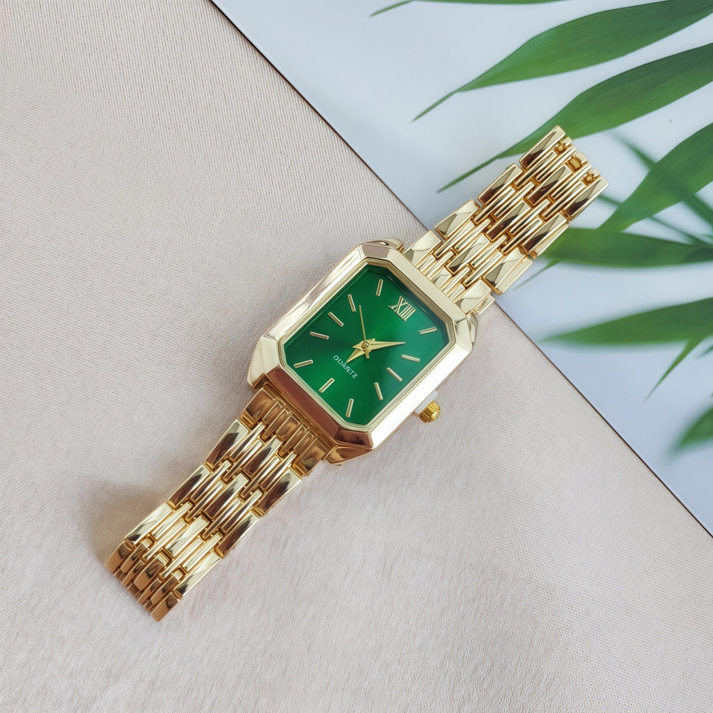 Bracelet en acier léger de luxe montre pour femmes
