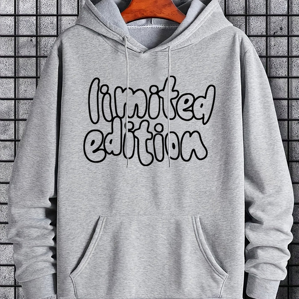 Taille européenne Homme édition limitée Motif polaire Hoodie décontractée