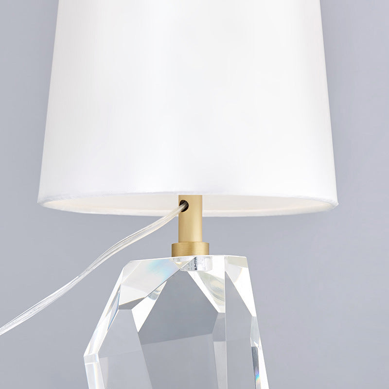 Lampe de table en cristal design minimaliste postmoderne