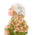 Motif floral Maridal Musulman Veil Châl
