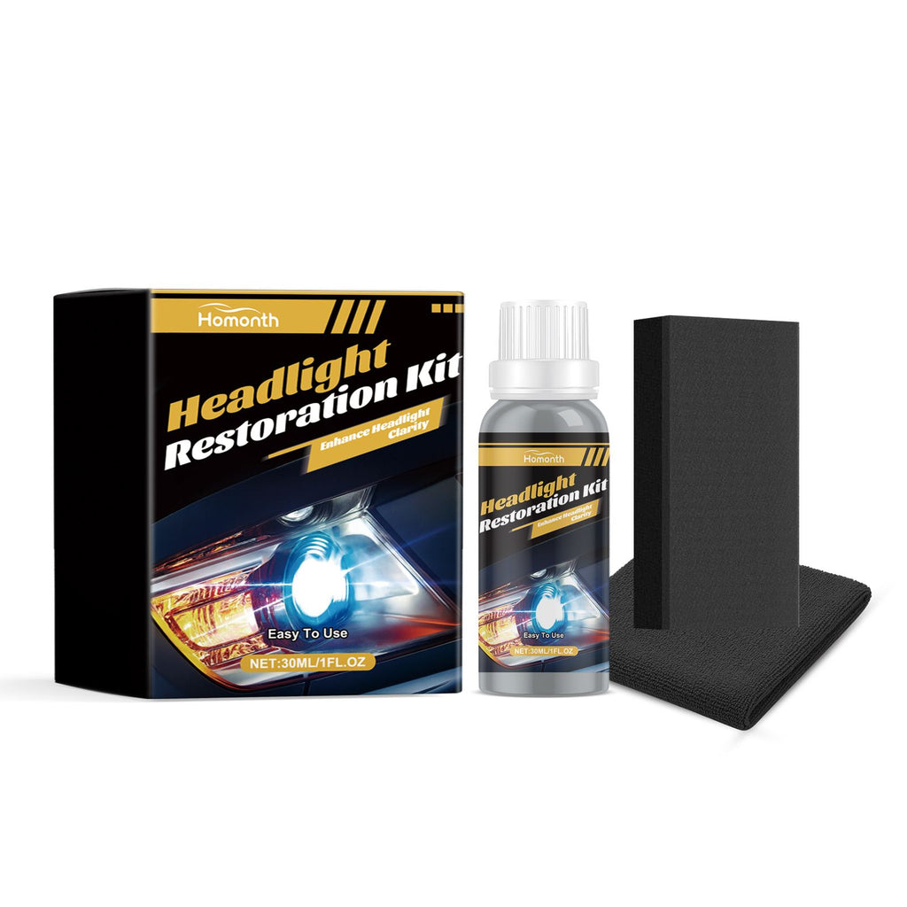 HOMONTH Automotive Headlight Lens Care Kit