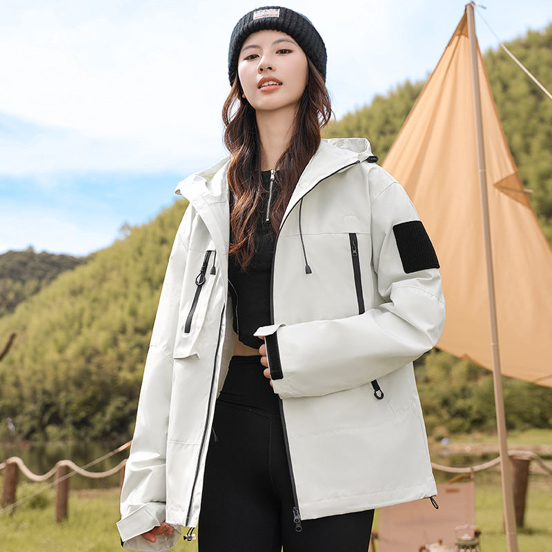 Jacke à capuche fonctionnelle Et American Mountain inspiré Design