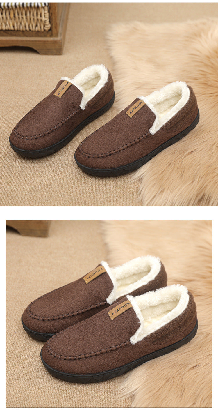 Chaussures de coton pour hommes pour les voyages en plein air