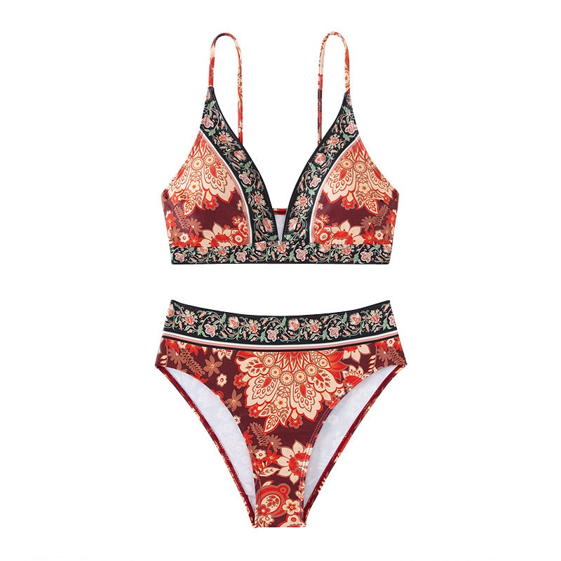 Push-up deux-pièces femmes maillot de bain Bikini