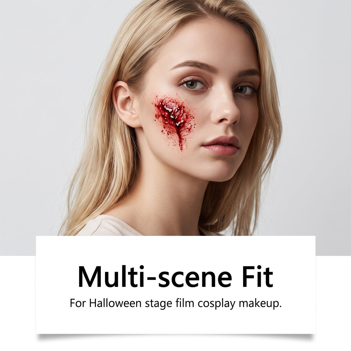 Simulated plasma series Halloween costumes and stage makeup