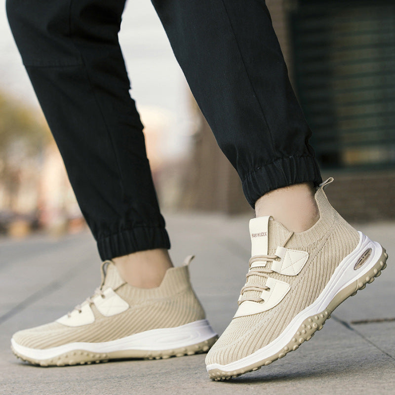 Flyknit Respirant Low Top Sports Outdoor Casual Running Tourisme Chaussures plates