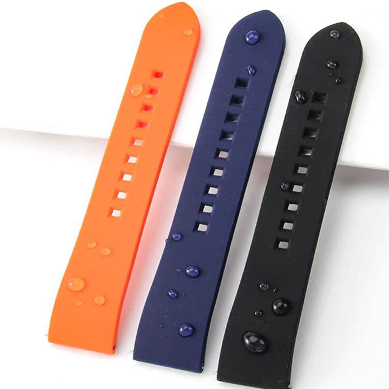 Bracelet de montre en caoutchouc 202224mm Smart Release rapide