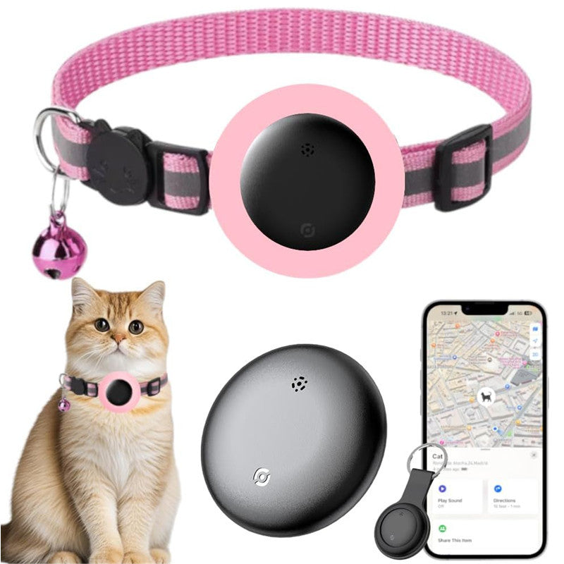 Collier traceur d'emplacement pour chat et chien