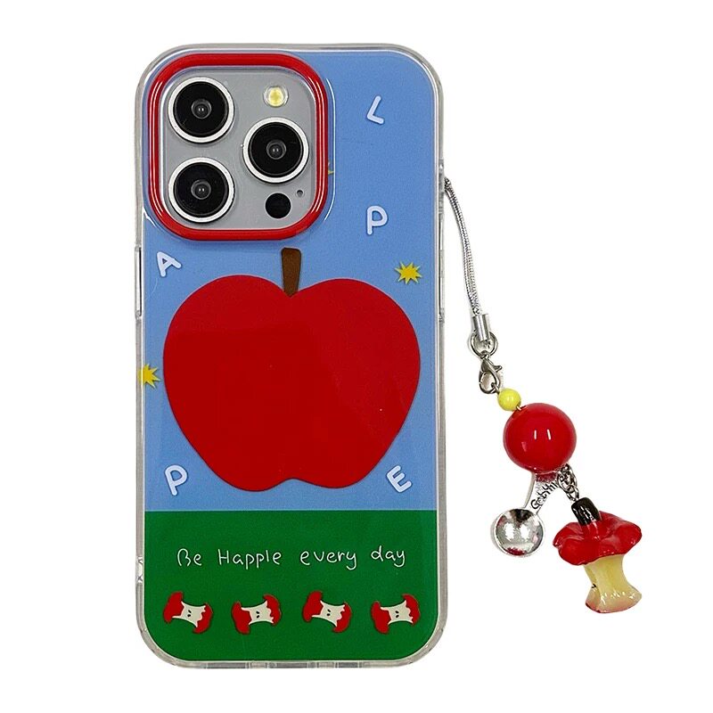 Cute Et Trendy Color-block Letter Phone Case