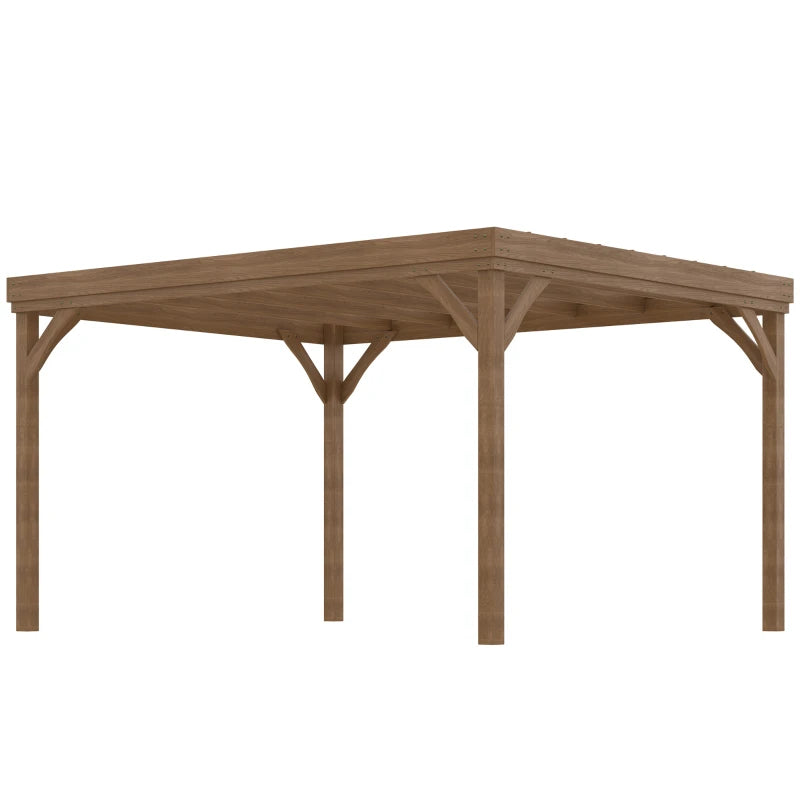 Pergola extérieure en bois de 10' X 12'