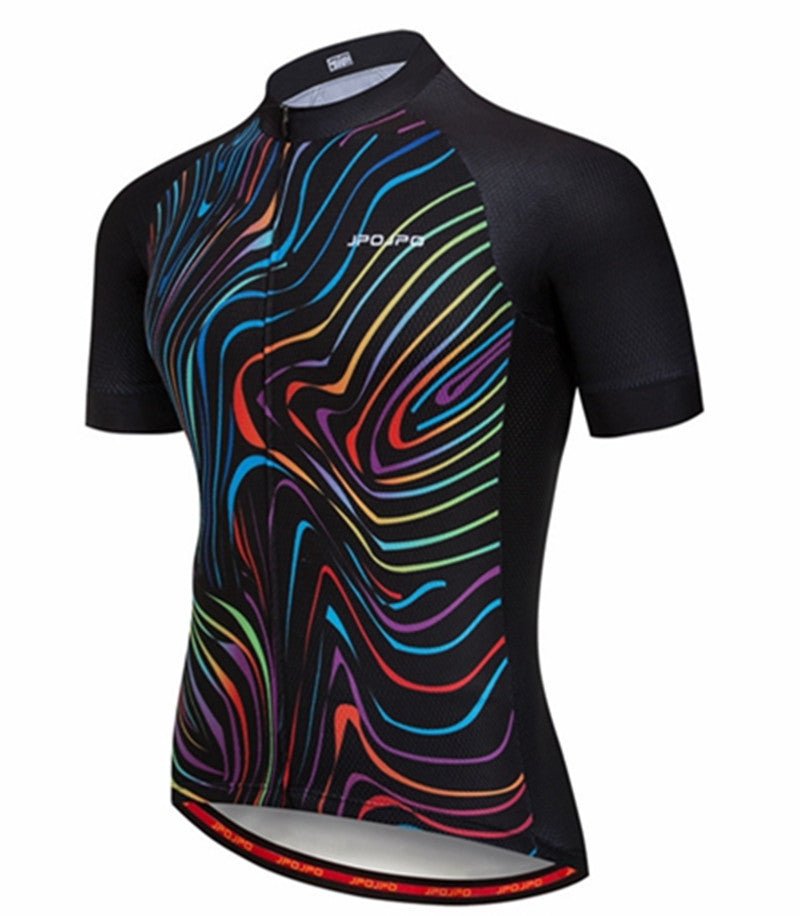 Hauts du Jersey de cyclisme d'été pour hommes et femmes