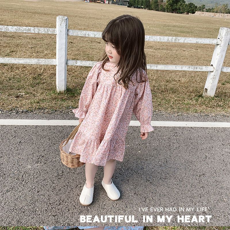 Robe de printemps pour enfants de style coréen