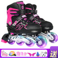 Patins de glace patinage de vitesse enfants et étudiants rouler en ligne réglable