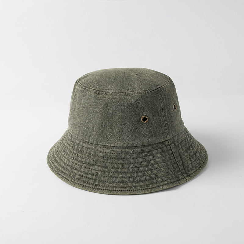 Personalized Solid Color Simple Bucket Hat