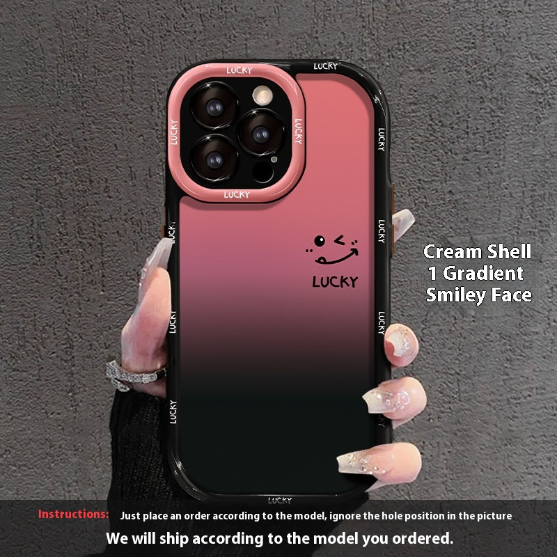 Acrylique Fine Trou Étui de téléphone tout compris résistant à la chute