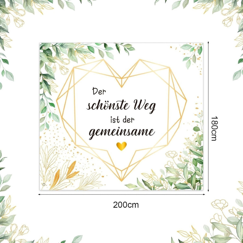 Cutout de coeur de mariage 200 X 180 Cm Arche de mariage avec 2 ciseaux Feuille de lit avec coeur Weddin