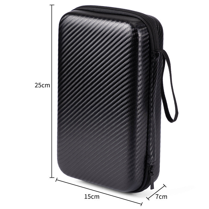 Sac de rangement de câble de données d'oreille portable chargeur