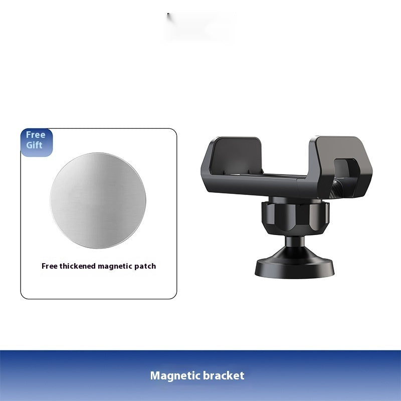 Support de téléphone lazy en alliage d'aluminium pour filature magnétique double