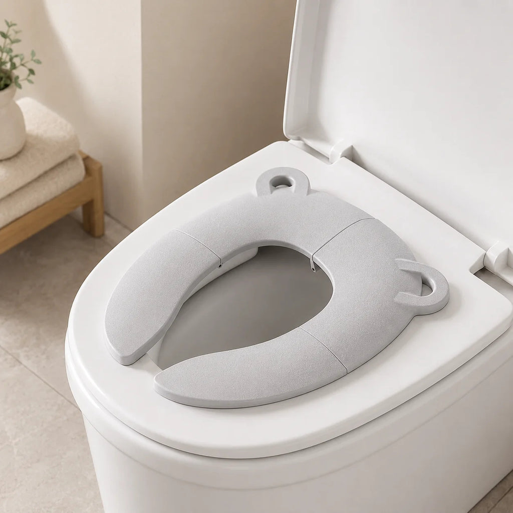Siège de toilette pliable pour bébé portable