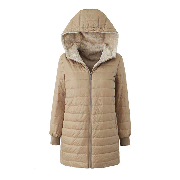 Women's Warm Hooded Coat