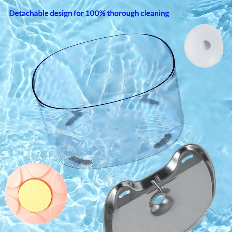 Fontaine d'eau pour animaux de compagnie filtrée par circulation intelligente