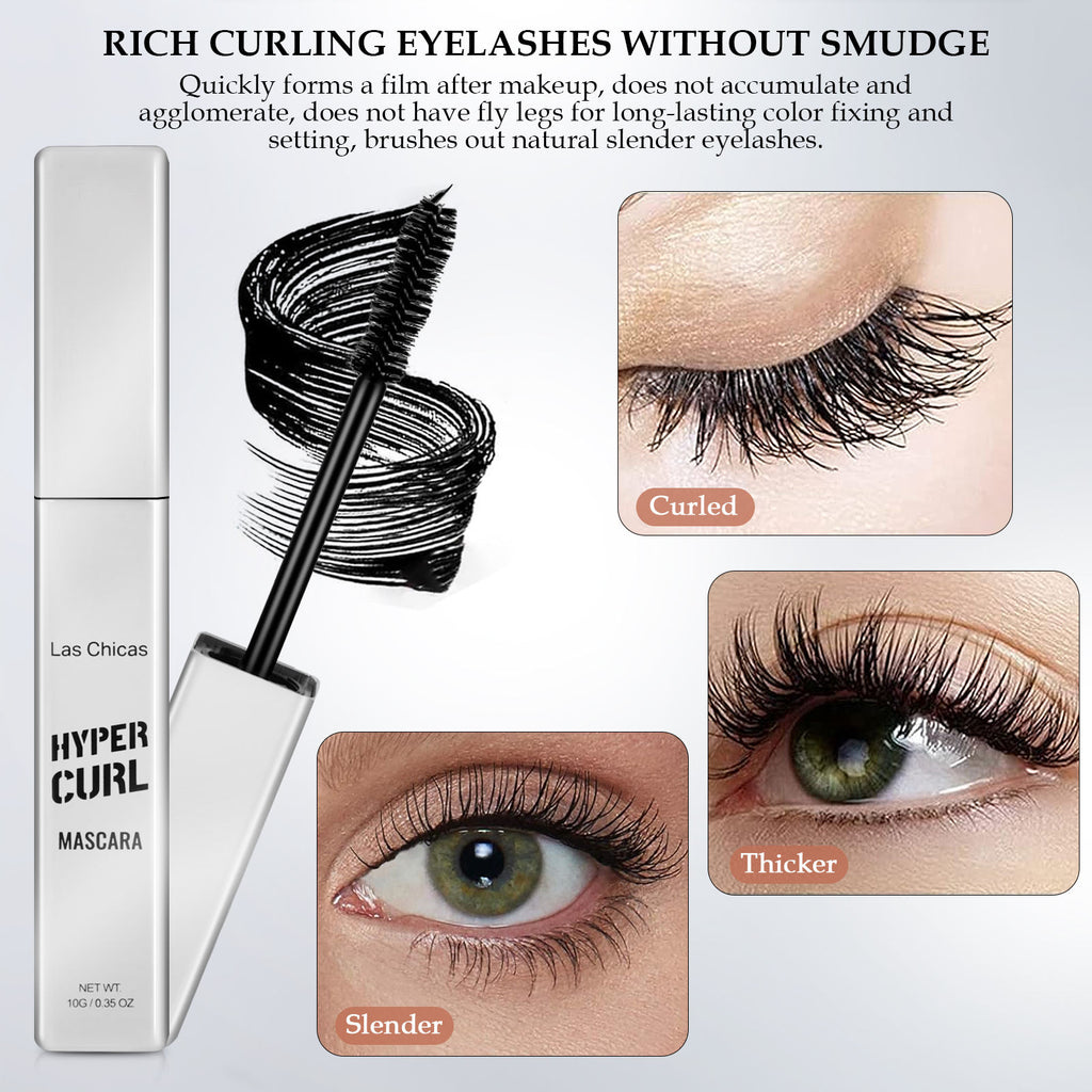 2pcs Las Chicas 12 heures longue durée imperméable 10ml ultra volumisant allongement Clump-fr