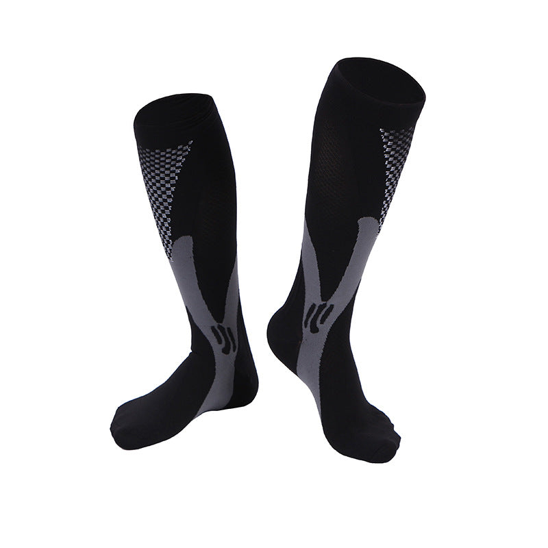 Chaussettes de compression de football extérieur pour hommes et femmes