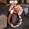 Portable de voyage extérieur Tag Woven Téléphone Lanyard