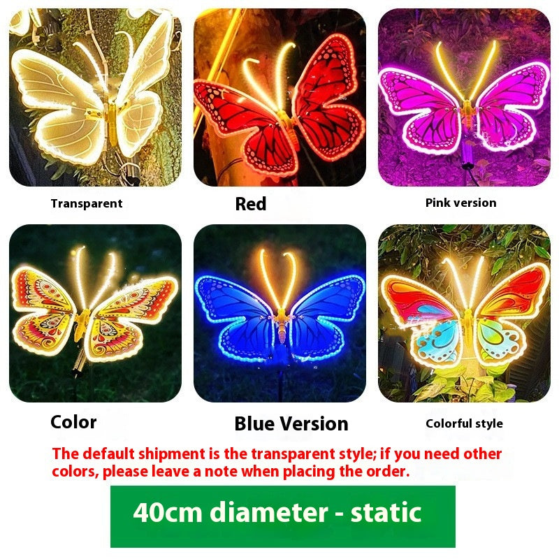 Simulation de papillon Insecte décoratif lumières Park Square Scenic Spot éclaircissant lumière-em