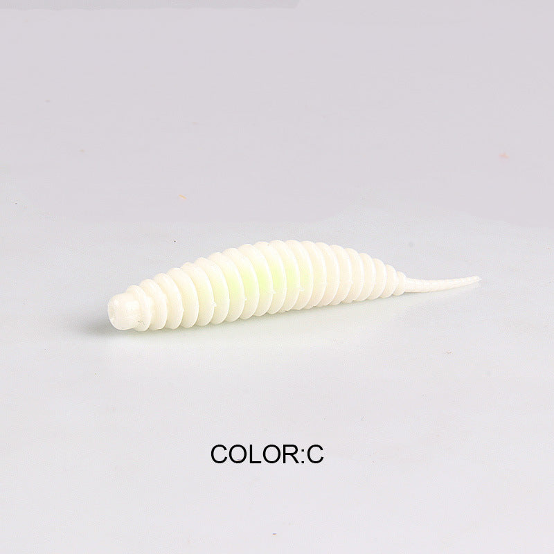 Micro Luer Soft Lure Soft Worm Fishing Topmouth Culter Mandarin Fish Weever Lure