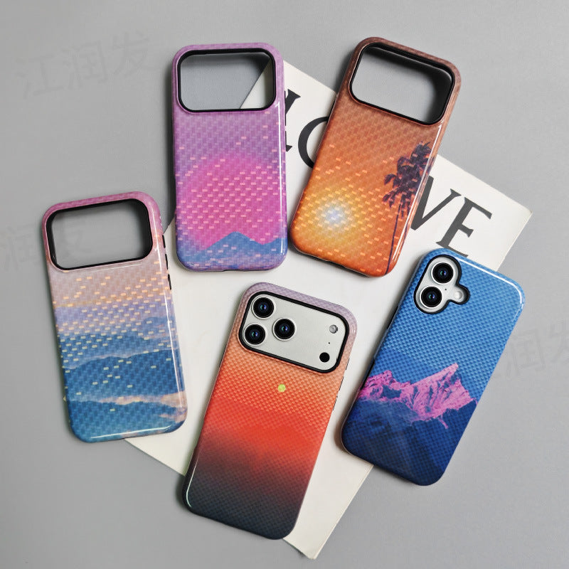 Étui de téléphone soft tout inclus sur le thème scénique