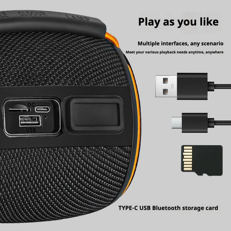 KP-809 Meilleures ventes Portable Bluetooth Outdoor Haut-parleur Viral compact Hit avec Brea Ambient
