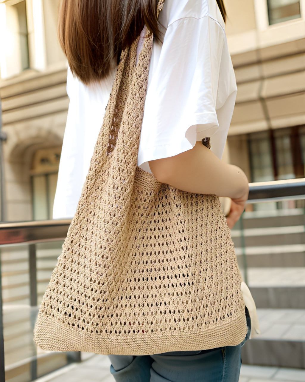 Sac de grande capacité Femmes Summer Niche Beach