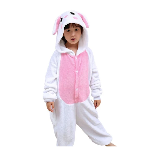 Pyjama de dessin animé pour enfants d'une seule pièce