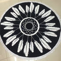 Tapis de yoga plume
