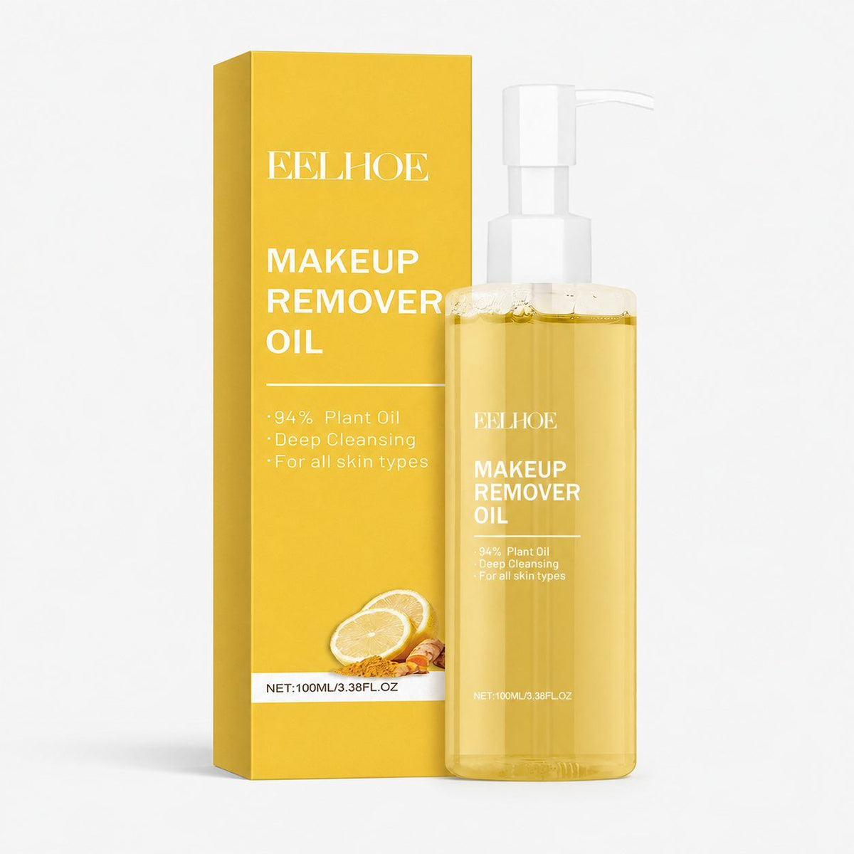EELHOE Ginger Huile de démaquillant de citron