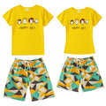 Short-sleeved T-shirt, parent-child outfit