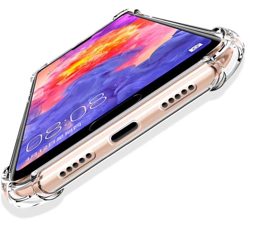 Cas de téléphone transparent