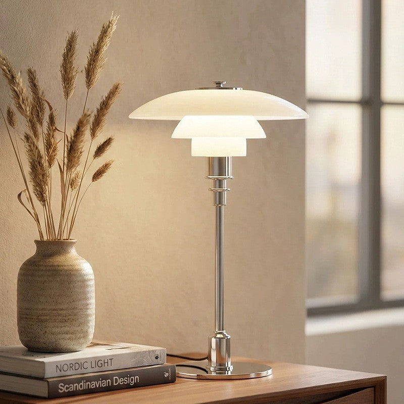 Lampe décorative minimaliste de côté de lit de luxe légère créative