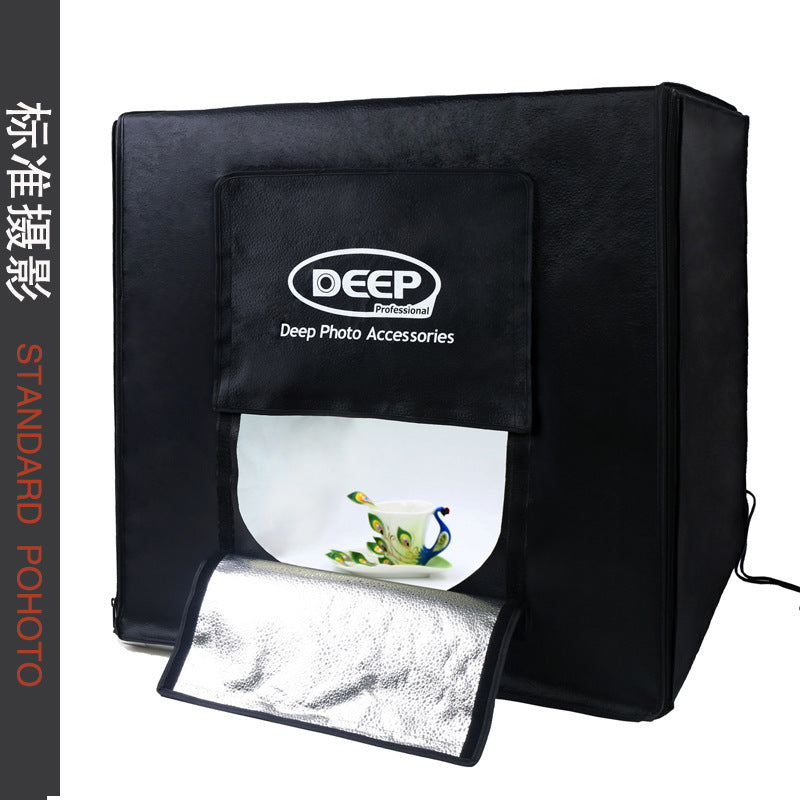 DEEP LED photographie studio photo lampe kit softbox 60CM set de gros