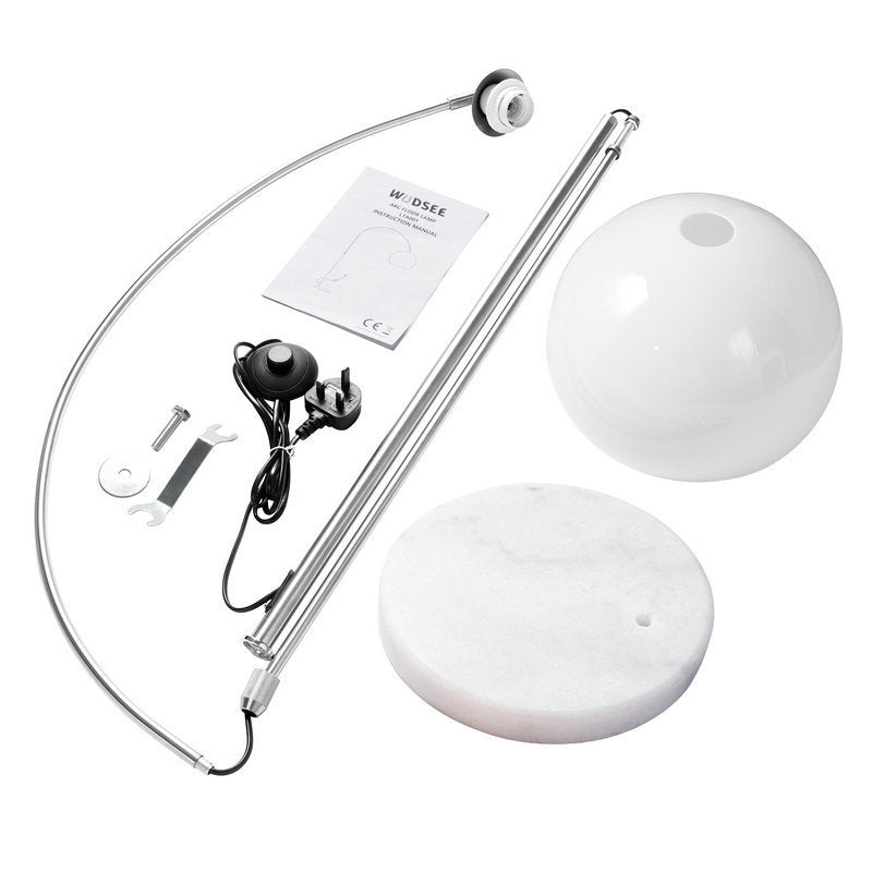 Lampe moderne de plancher de pêche minimaliste