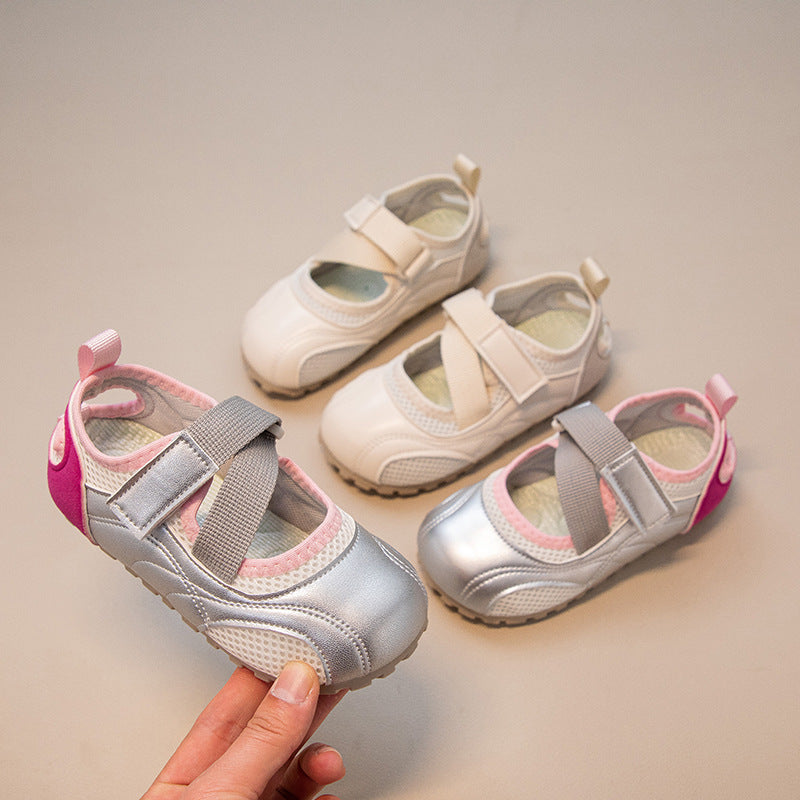 Chaussures Printemps Enfants Soft-Soled Confortable Sport-Style Chaussures Casual pour les petites filles