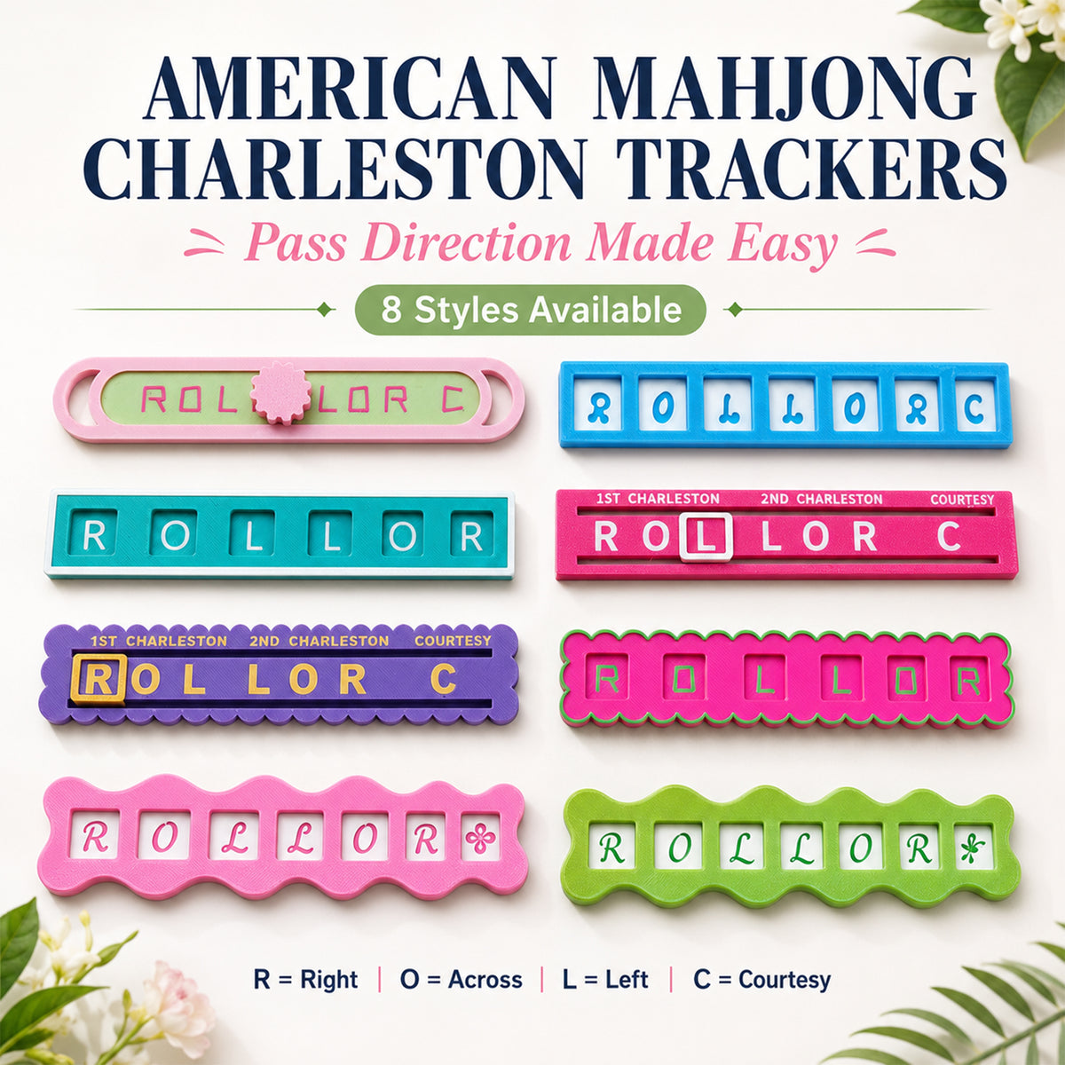 Américain Mahjong Charleston Tracker